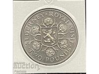 Alderney 2 pounds 1989