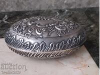 Art Nouveau Silver Tobacco Box