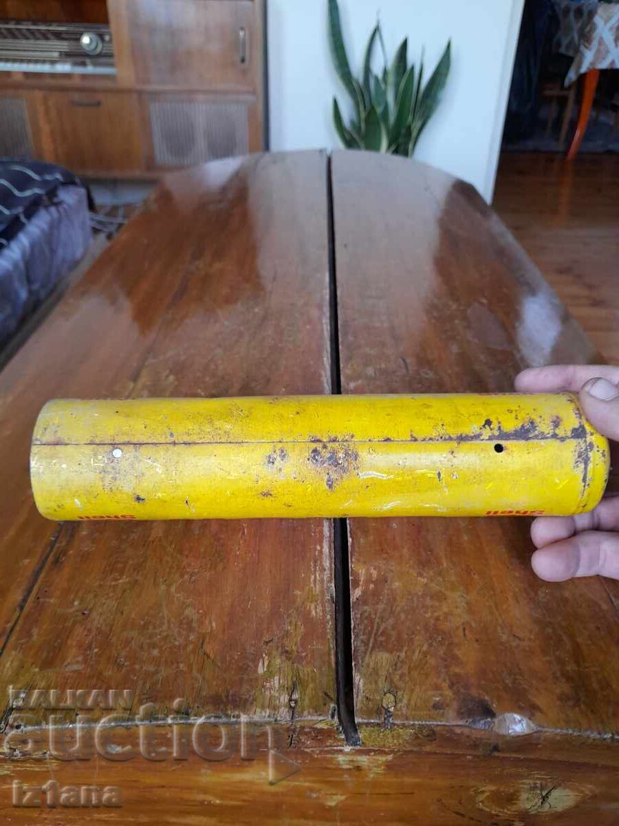 Auction Old metal Shell box Auction Old metal Shell box