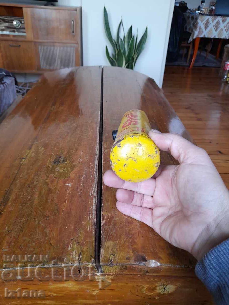 Old metal Shell box - 5 Old metal Shell box - 5