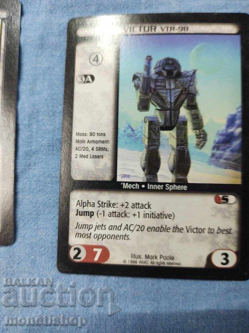 Auction We offer a large collection of Batletech cards Auction We offer a large collection of Batletech cards