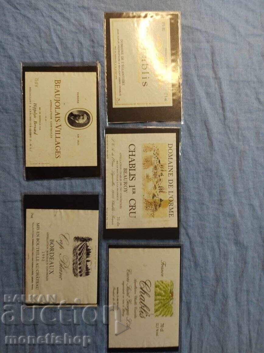 We offer a large collection of wine labels We offer a large collection of wine labels