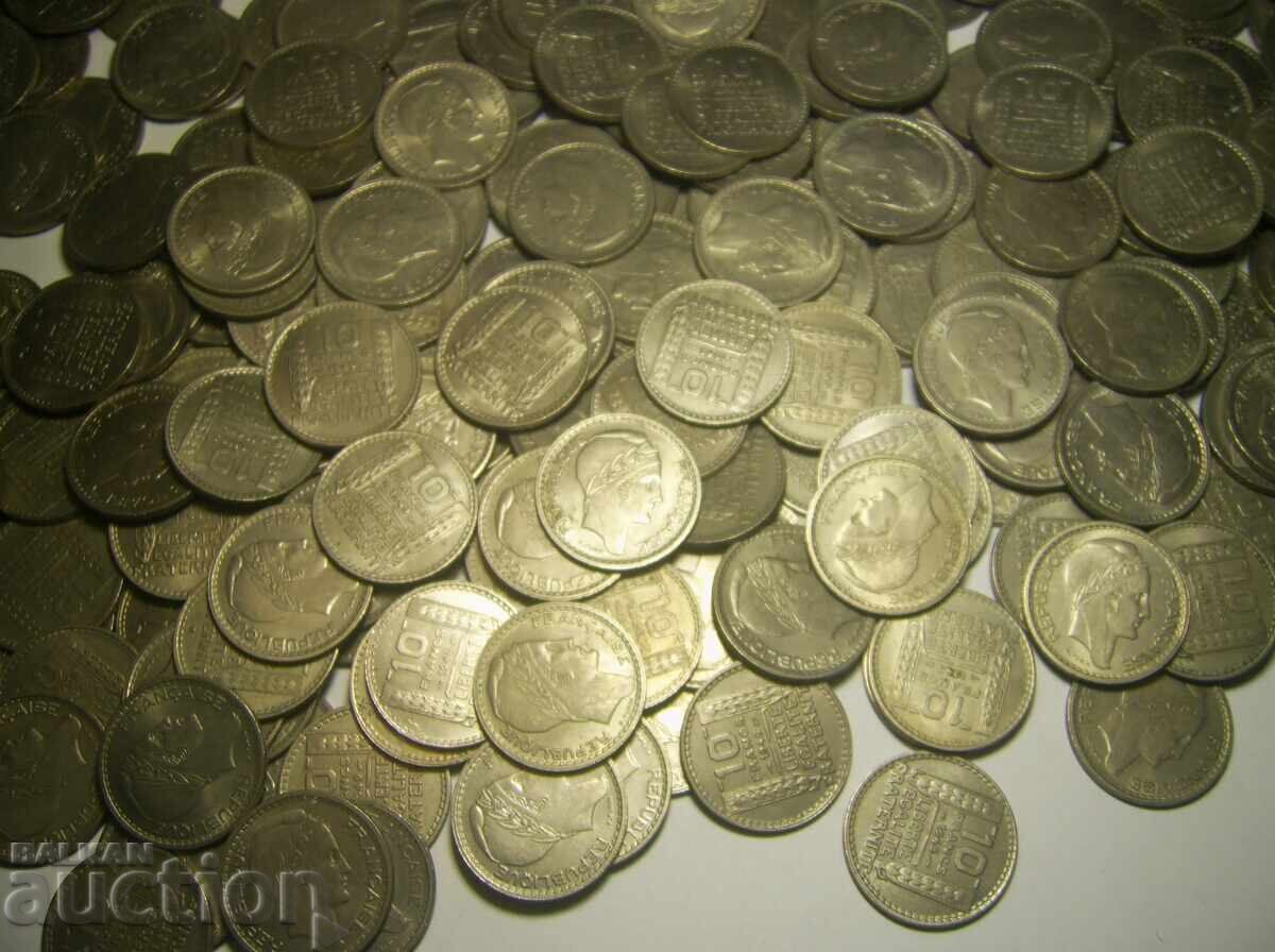 Megalot France 349 x 10 francs 1946 - 1949 - 6 Megalot France 349 x 10 francs 1946 - 1949 - 6