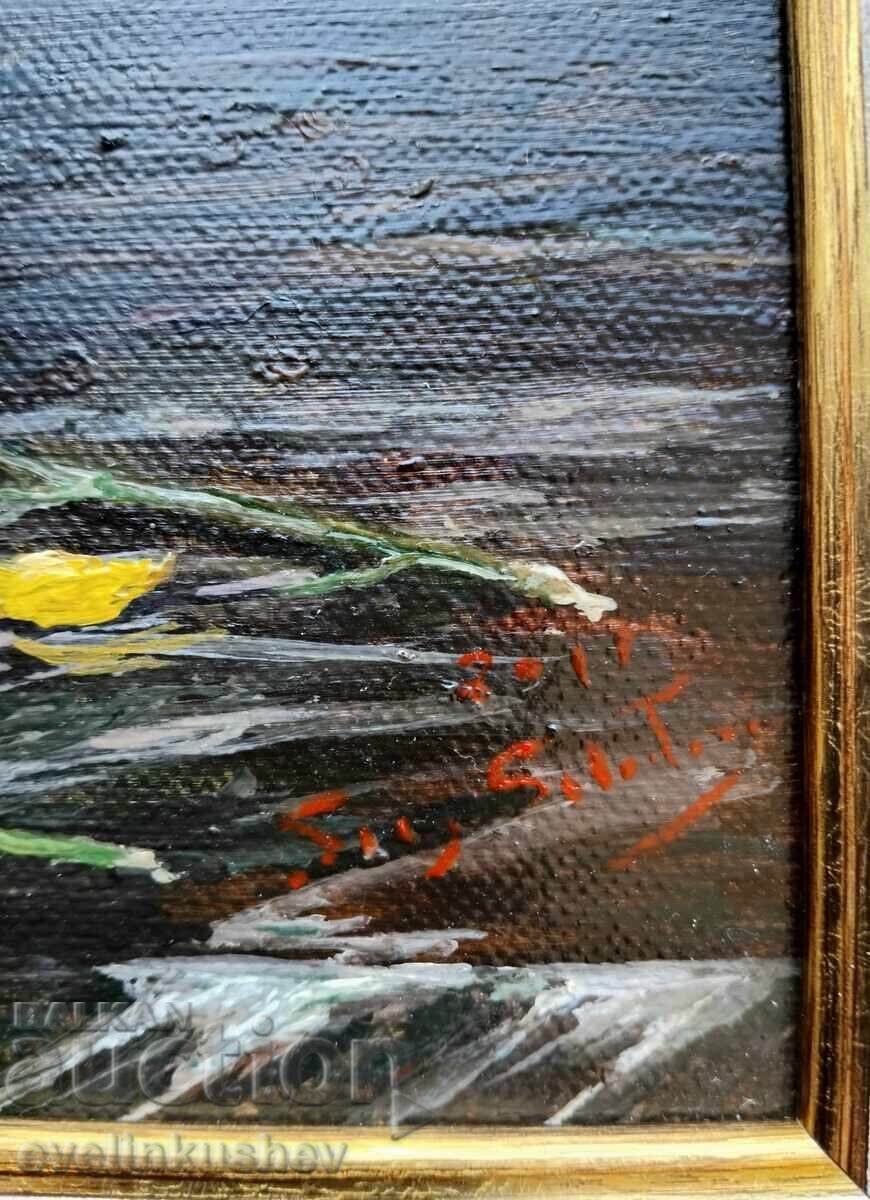 Oil painting Italian artist - 6 Oil painting Italian artist - 6