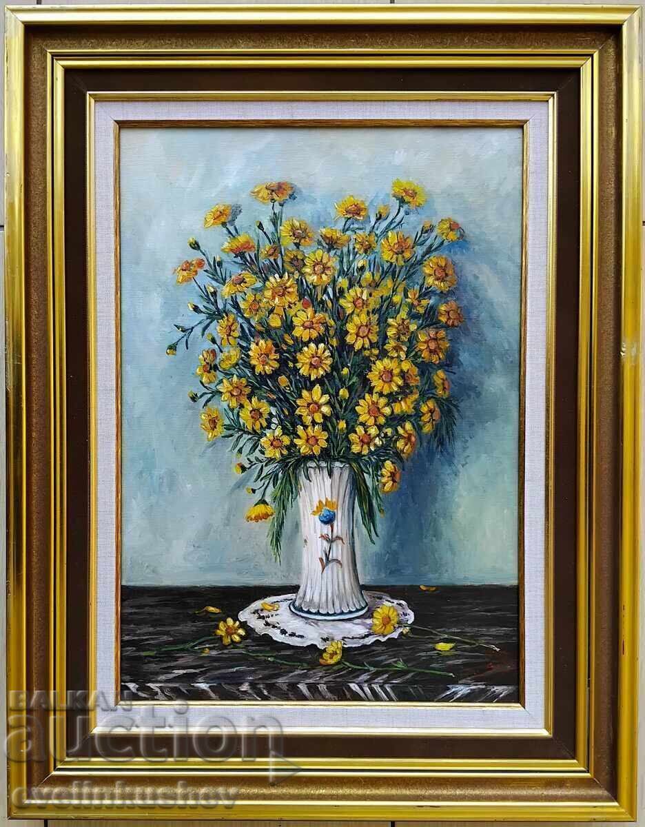 Pictură în ulei artist italian