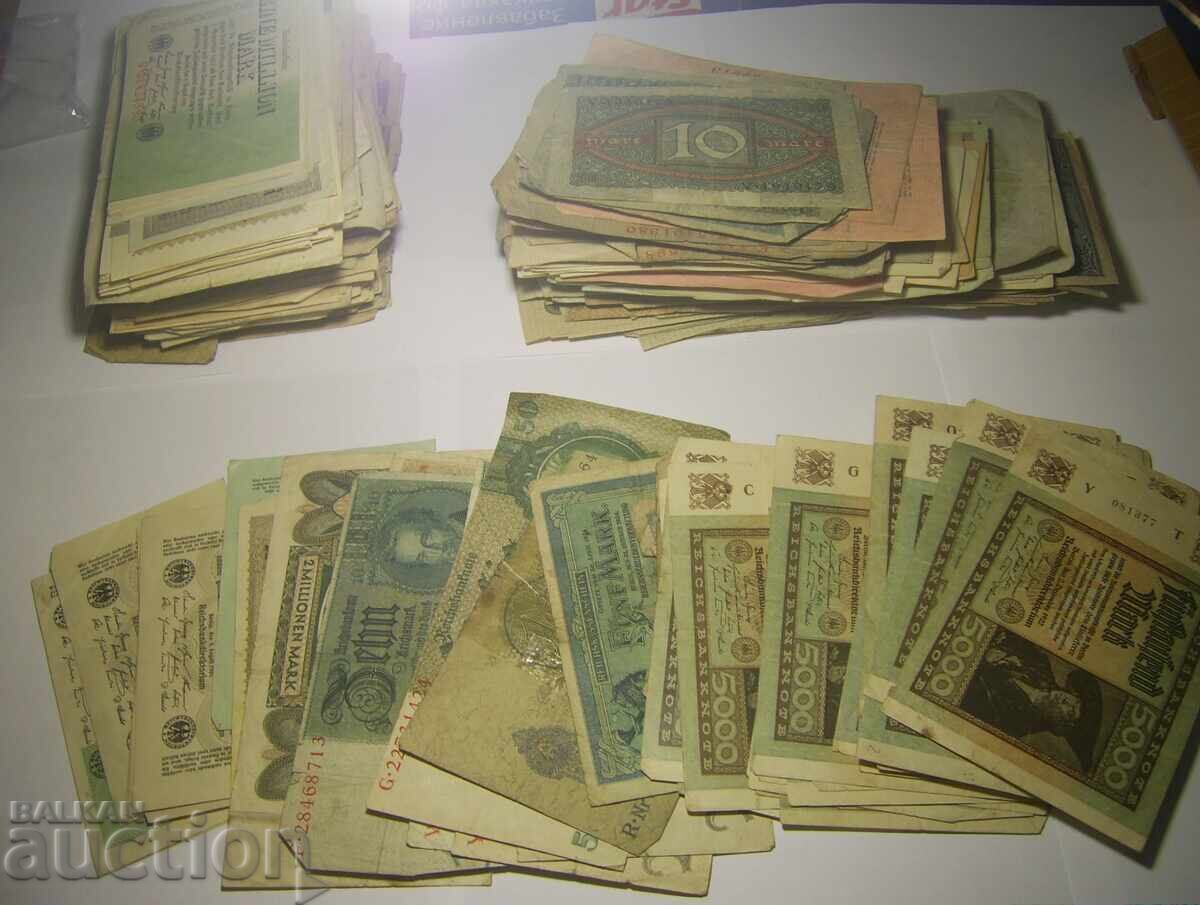 Germany lot 520 banknotes Megalot - 6 Germany lot 520 banknotes Megalot - 6