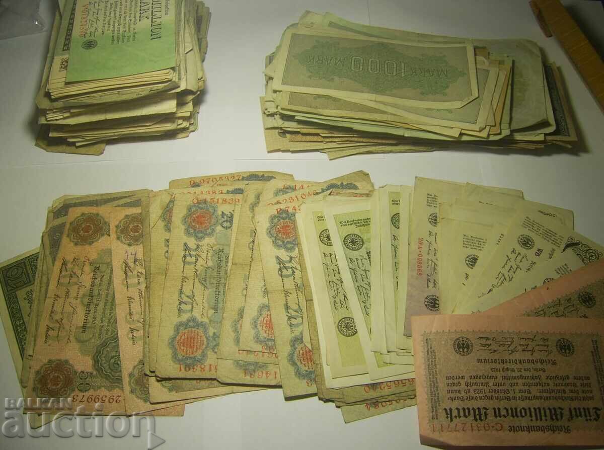 Germany lot 520 banknotes Megalot - 7 Germany lot 520 banknotes Megalot - 7