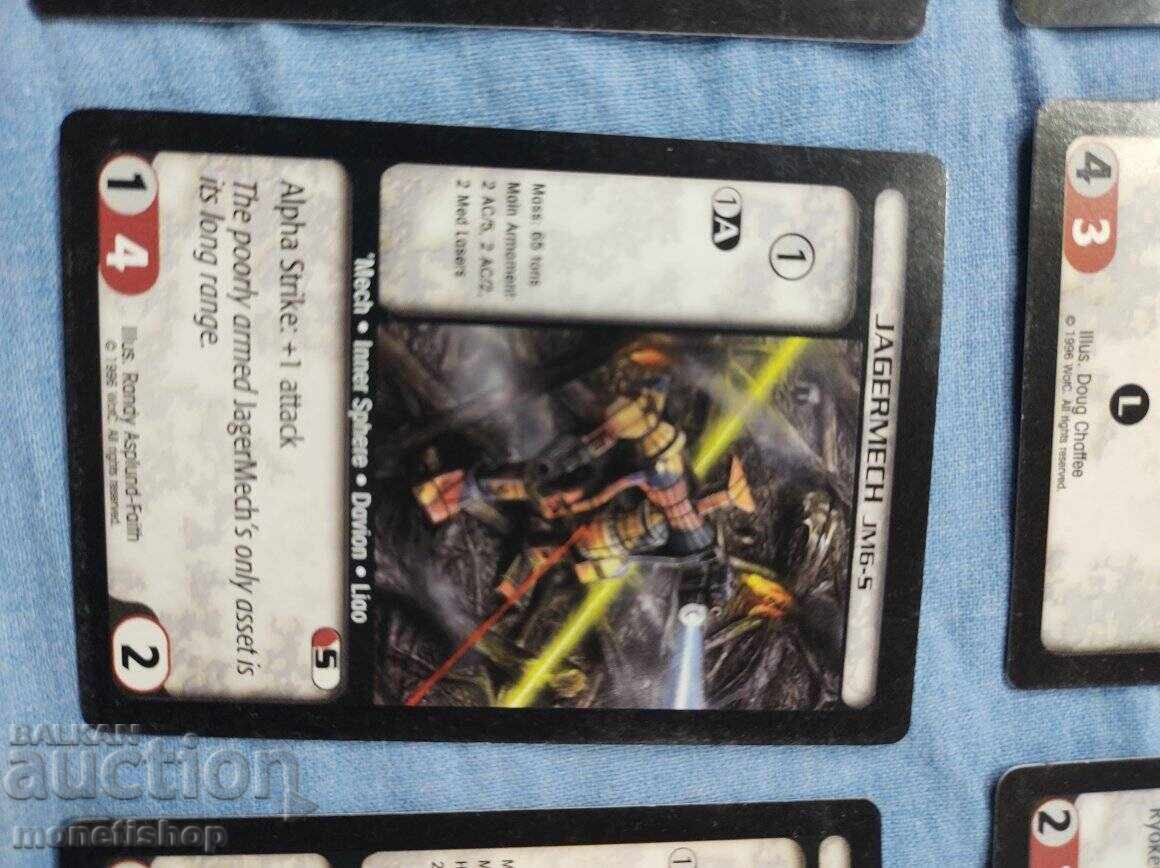 Auction We offer a large collection of Batletech cards Auction We offer a large collection of Batletech cards