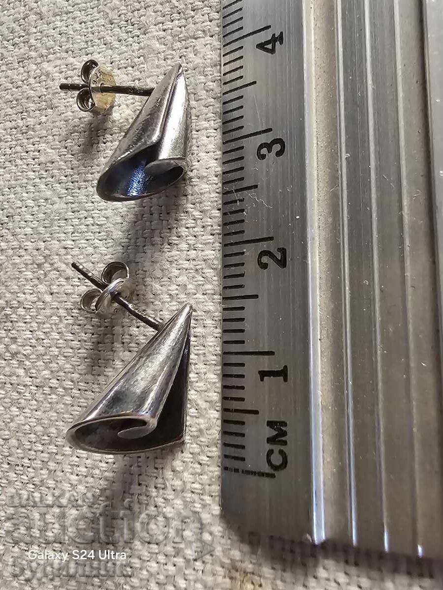 Silver earrings 925 Sample. - 6 Silver earrings 925 Sample. - 6