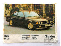 ❤️ ⭐ Картинка Turbo Турбо черно 100 BMV 635 CSI ⭐ ❤️