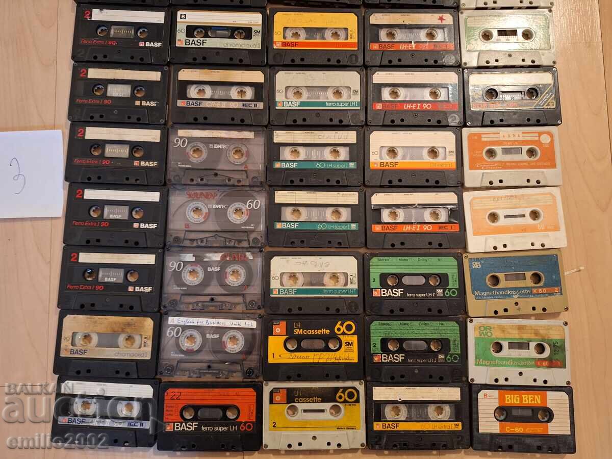 Auction Audio cassettes 40pcs without boxes 03 Auction Audio cassettes 40pcs without boxes 03