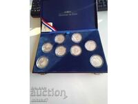 Set de monede de argint Cupa Mondială 1998