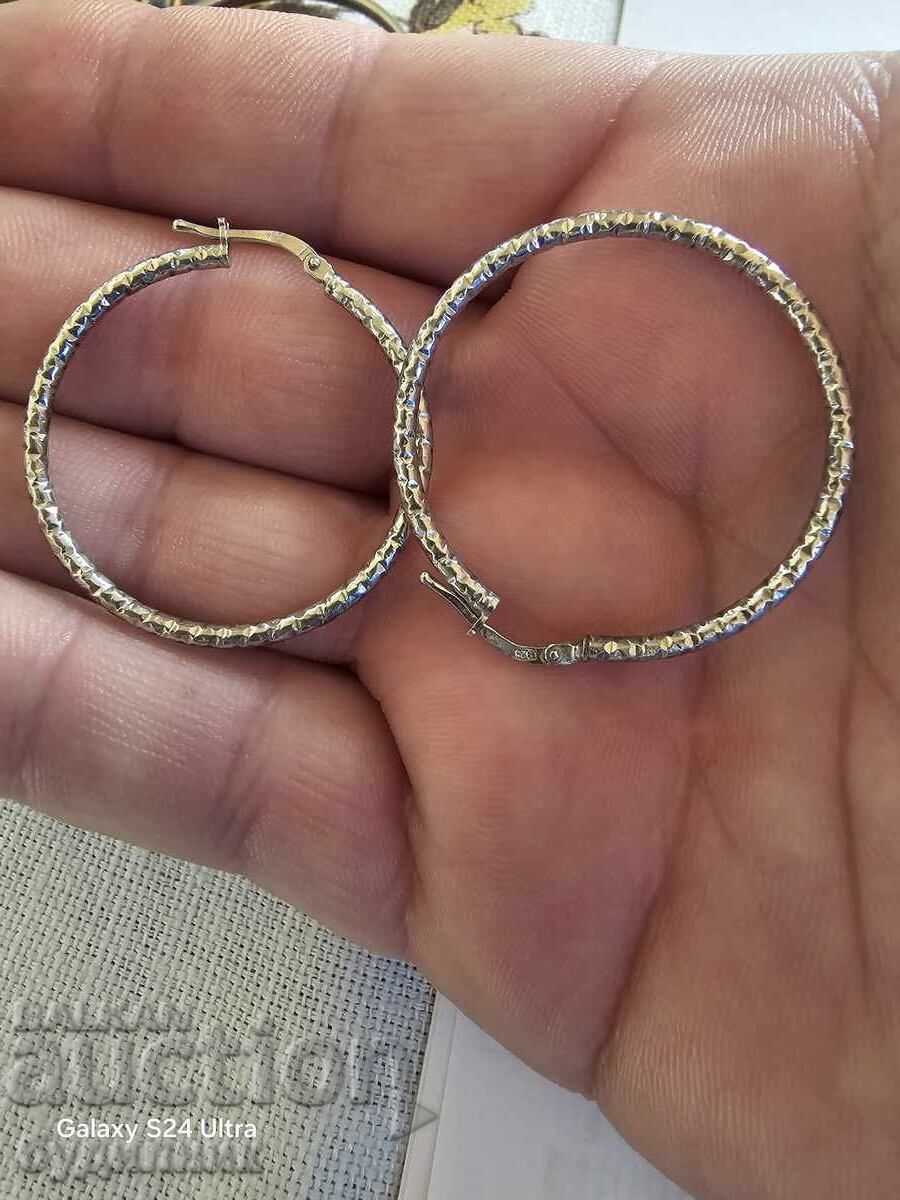 Сребърни обеци 925 Проба. - 5 Сребърни обеци 925 Проба. - 5