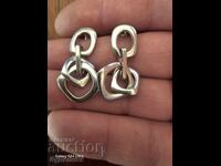 Solid 925 Sterling Silver Earrings.