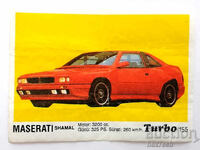 ❤️ ⭐ Poza Turbo Turbo negru 155 Maserati Shamal ⭐ ❤️