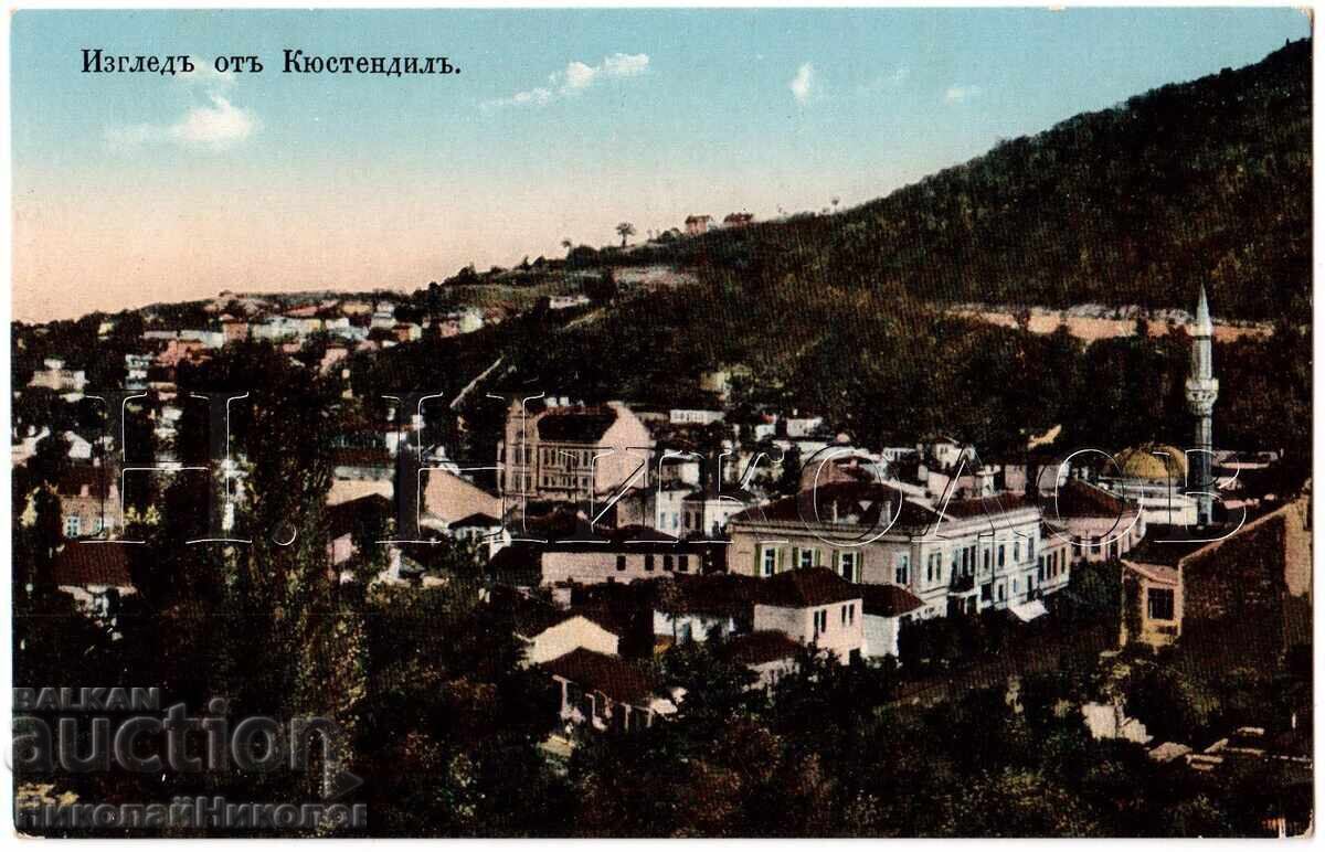 OLD CARD VIEW OF KYUSTENDIL PUBLISHER BOGDANOV D442