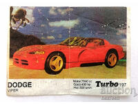 ❤️ ⭐ Poza Turbo Turbo negru 197 Dodge Viper ⭐ ❤️