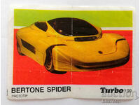 ❤️ ⭐ Картинка Turbo Турбо черно 199 Bertone Spider ⭐ ❤️