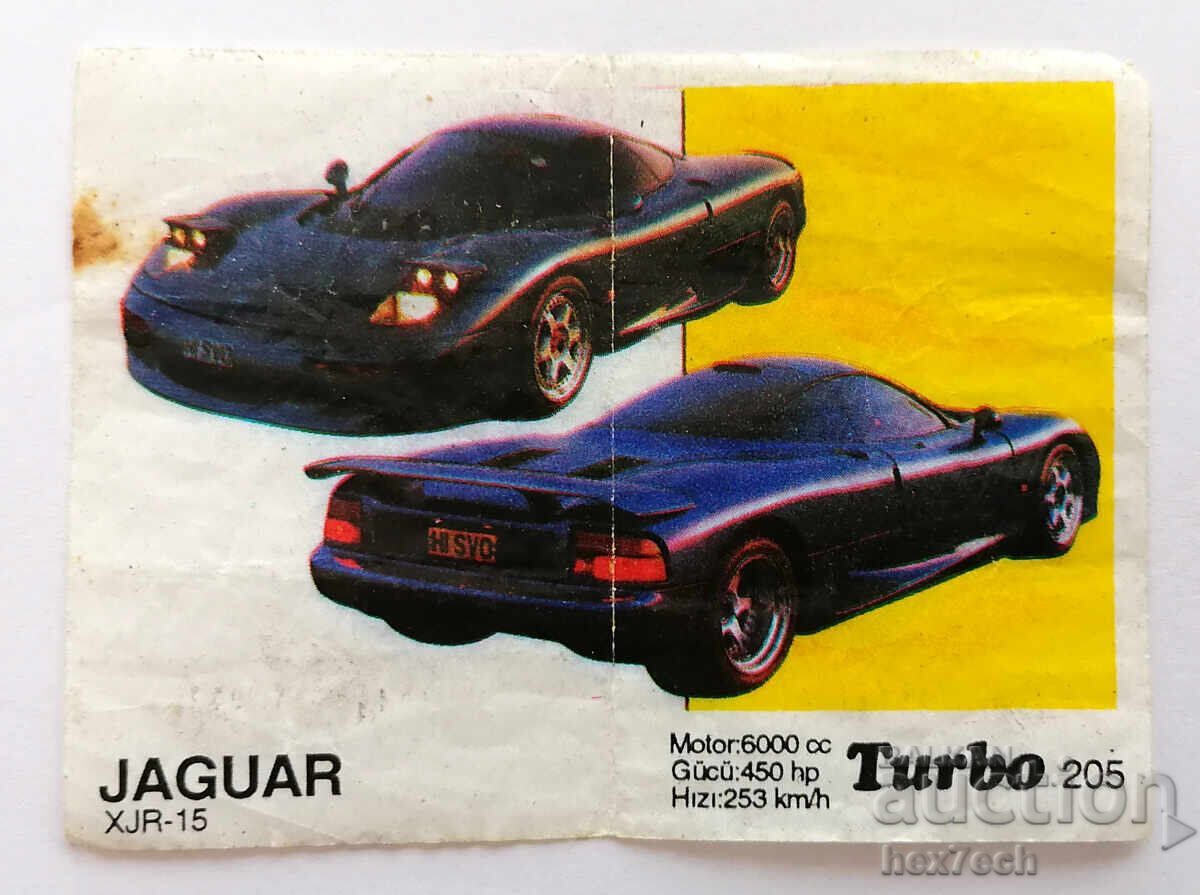 ❤️ ⭐ Picture Turbo Turbo black 205 Jaguar XJR-15 ⭐ ❤️ ❤️ ⭐ Picture Turbo Turbo black 205 Jaguar XJR-15 ⭐ ❤️