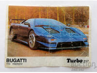 ❤️ ⭐ Imagine Turbo Turbo negru 217 Bugatti 110 ⭐ ❤️