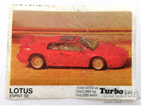 ❤️ ⭐ Imagine Turbo Turbo negru 232 Lotus Esprit SE ⭐ ❤️