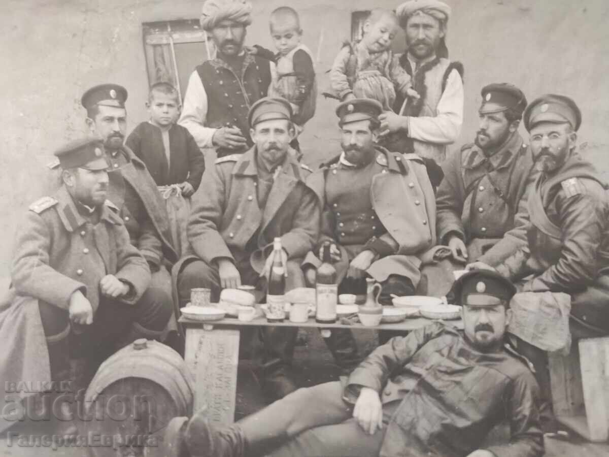 Old photo / postcard, military 1913. with price 29.00 BGN | € 14.83 Old photo / postcard, military 1913. with price 29.00 BGN | € 14.83