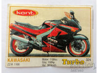 ❤️ ⭐ Imagine Turbo Turbo galben 324 Kawasaki ZZ-R 1100 ⭐ ❤️