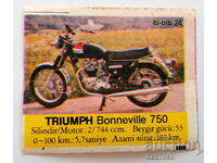 ❤️ ⭐ Imagine Bi Bip Bi Bib 24 Triumph Bonneville 750 ⭐ ❤️