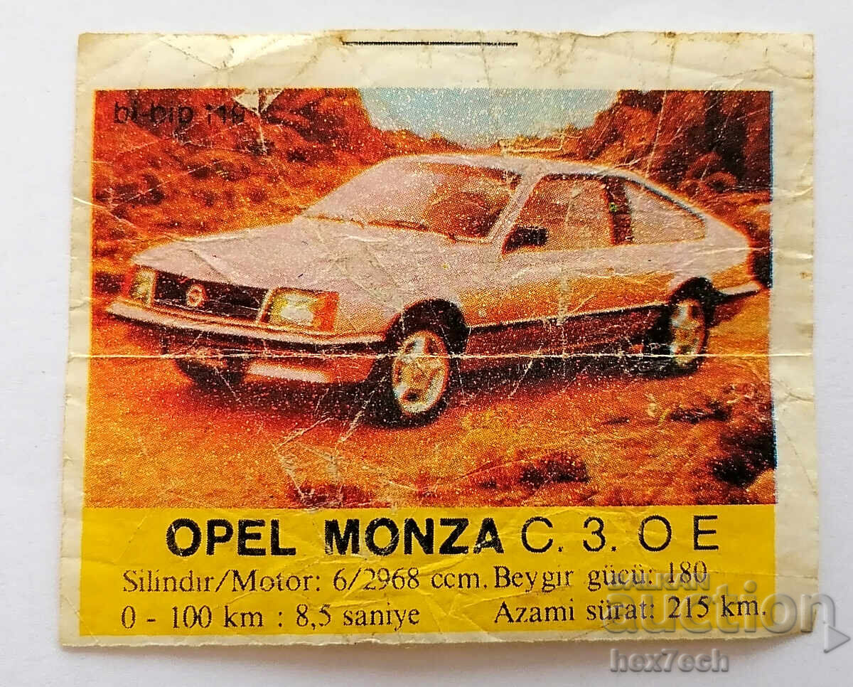 ❤️ ⭐ Image Bi Bib Bi Bib 119 Opel Monza C. 3. O E ⭐ ❤️ ❤️ ⭐ Image Bi Bib Bi Bib 119 Opel Monza C. 3. O E ⭐ ❤️