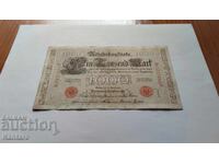 Banknote - GERMANY - 1000 Marks - 1910 - red seal