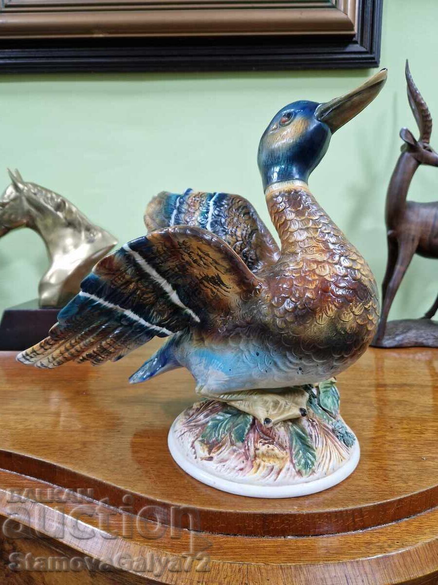 Unique large Italian Capodimonte figurine with price 288.00 BGN | € 147.25 Unique large Italian Capodimonte figurine with price 288.00 BGN | € 147.25