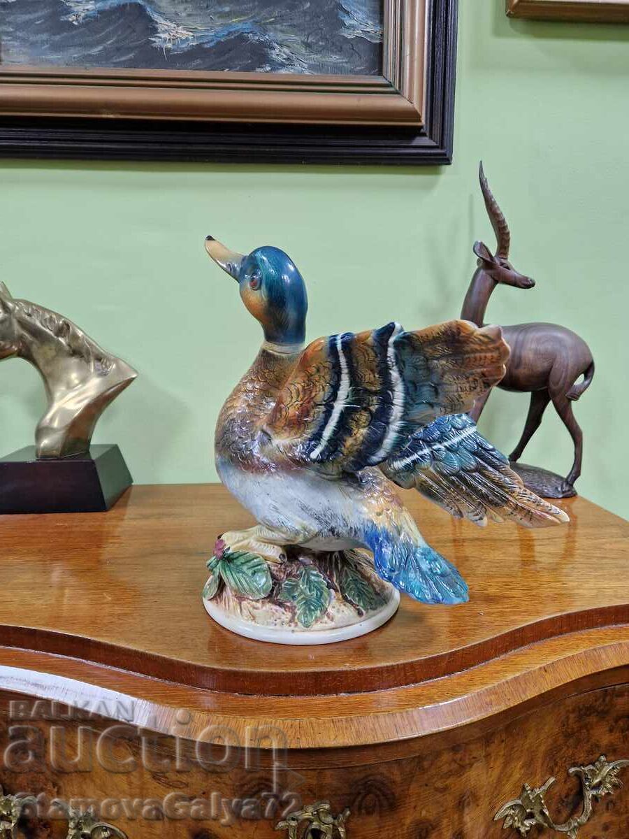 Unique large Italian Capodimonte figurine - 5 Unique large Italian Capodimonte figurine - 5