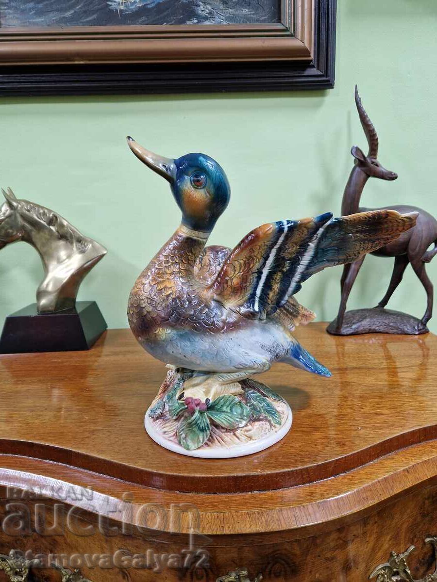 Unique large Italian Capodimonte figurine - 6 Unique large Italian Capodimonte figurine - 6