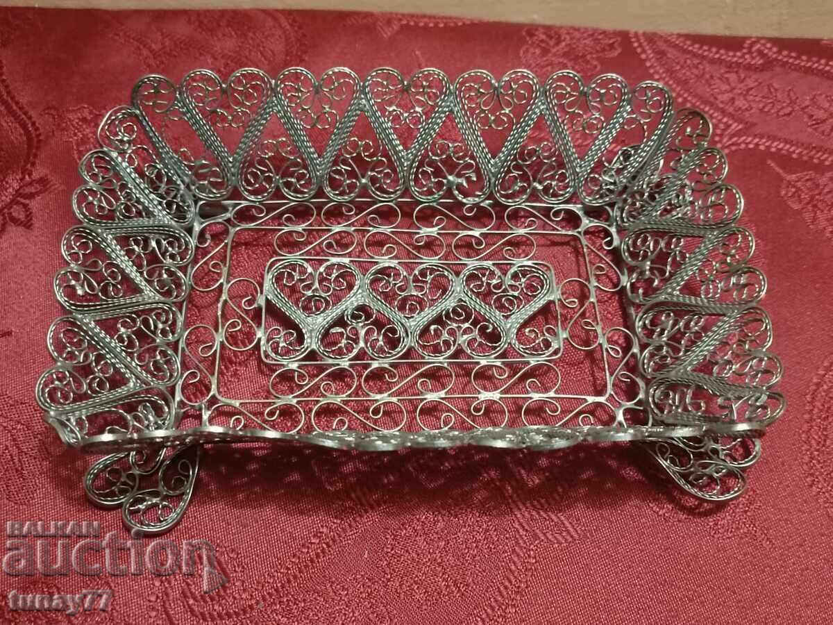 Φιλιγκράν Μπομπονιέρα από την ΕΣΣΔ, υποτίθεται της δεκαετίας του 1960. - 5 Φιλιγκράν Μπομπονιέρα από την ΕΣΣΔ, υποτίθεται της δεκαετίας του 1960. - 5