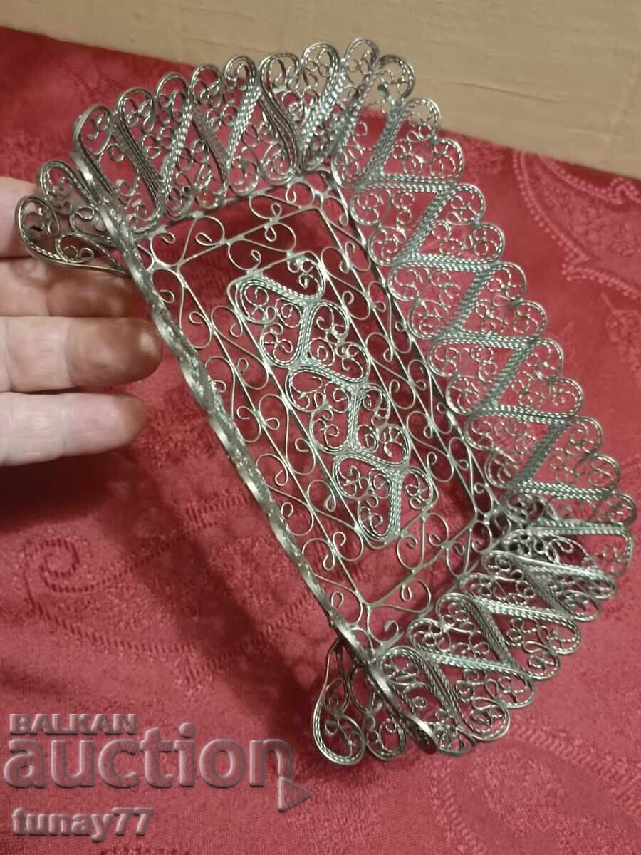 Φιλιγκράν Μπομπονιέρα από την ΕΣΣΔ, υποτίθεται της δεκαετίας του 1960. - 7 Φιλιγκράν Μπομπονιέρα από την ΕΣΣΔ, υποτίθεται της δεκαετίας του 1960. - 7