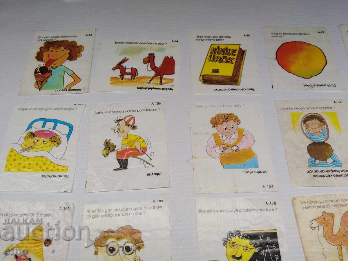 20 buc. POZE GUME DE MESTECAT cu preț 30.00 BGN | € 15.34