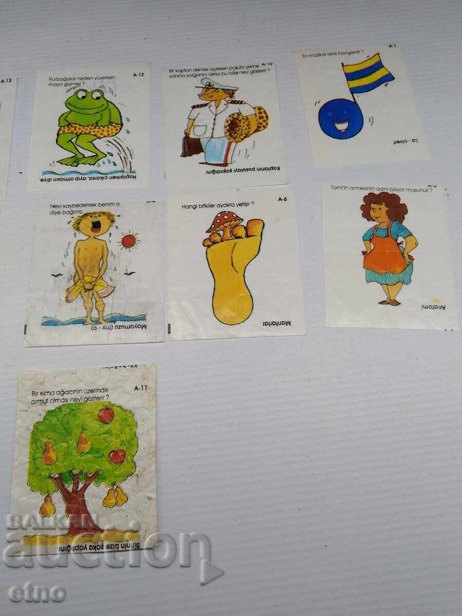 Auction  13 pcs. OLD PICTURES OF GUM