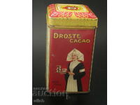 Holland old tin can of cocoa Droste Cacao 100 grams