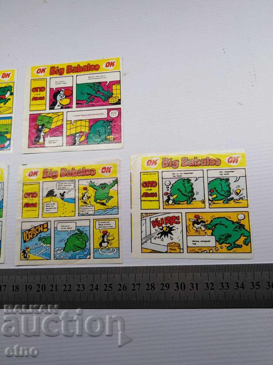 Auction 7 pcs. OLD PICTURES OF GUM Auction 7 pcs. OLD PICTURES OF GUM