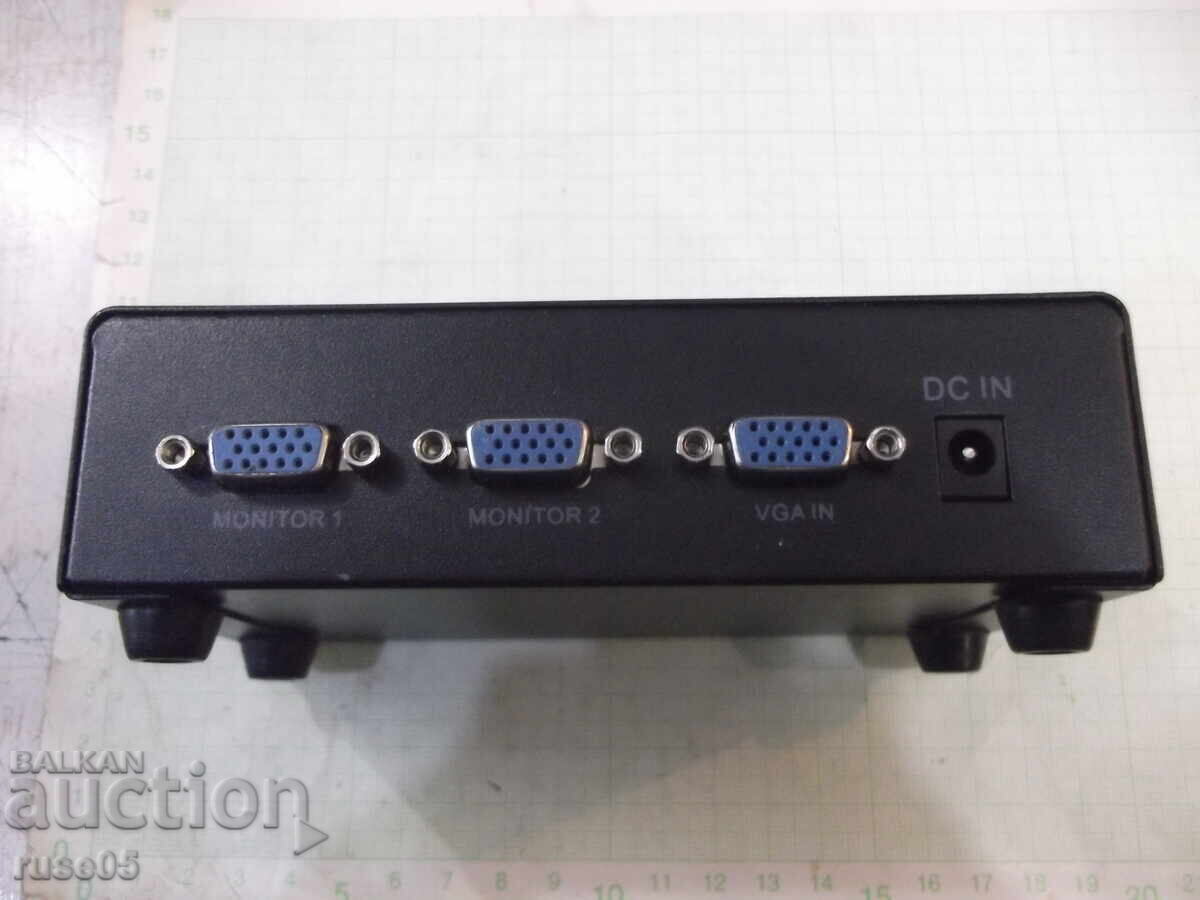 VCom VGA Splitter 1x2 - DD132 working with price 20.00 BGN | € 10.23 VCom VGA Splitter 1x2 - DD132 working with price 20.00 BGN | € 10.23