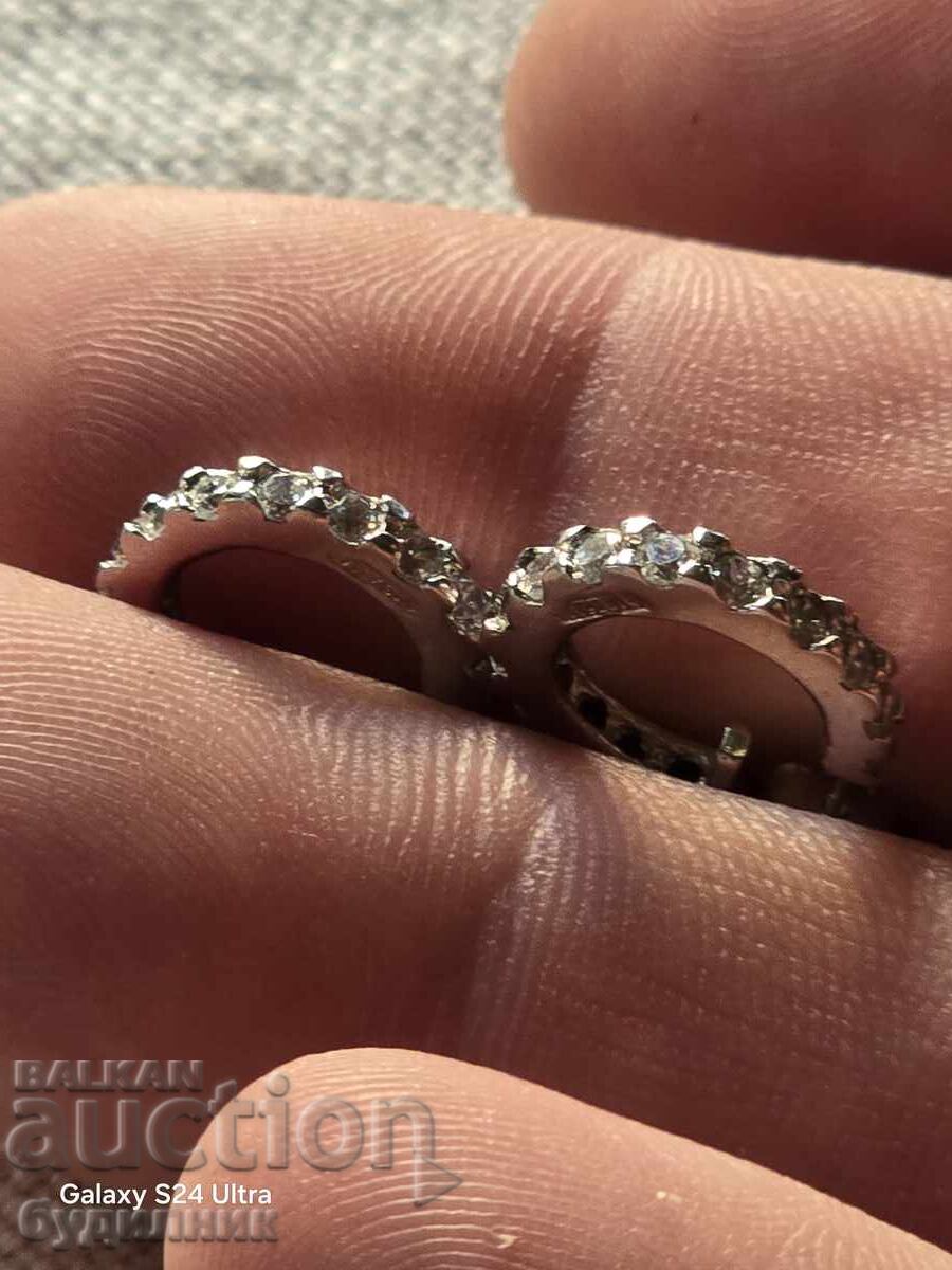 Silver earrings 925 Sample. with price 21.99 BGN | € 11.24