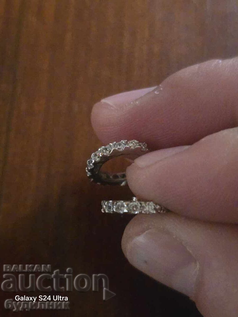 Delivery of Silver earrings 925 Sample.