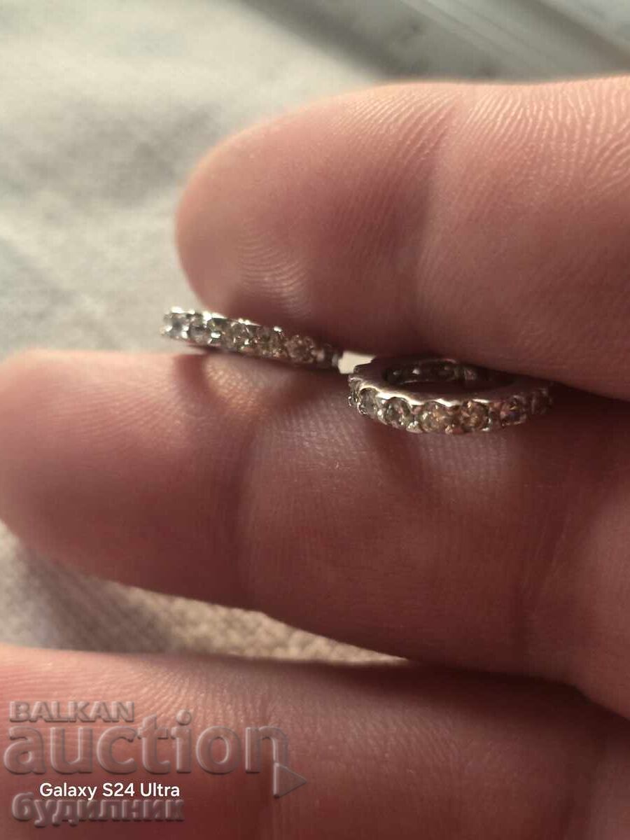 Silver earrings 925 Sample. - 5