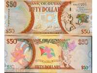 GUYANA GUYANA Emisiune de 50 USD - emisiune 2016 NOU UNC