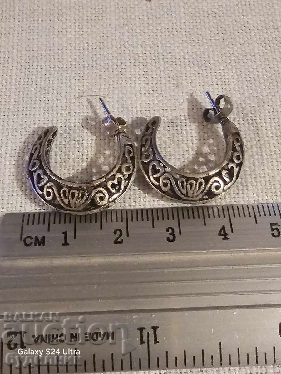 Auction Silver earrings 925 Sample. Auction Silver earrings 925 Sample.