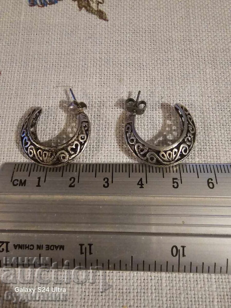 Silver earrings 925 Sample. - 5 Silver earrings 925 Sample. - 5