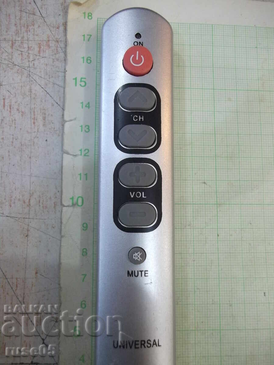 Remote "UNIVERSAL" working with price 5.00 BGN | € 2.56 Remote "UNIVERSAL" working with price 5.00 BGN | € 2.56