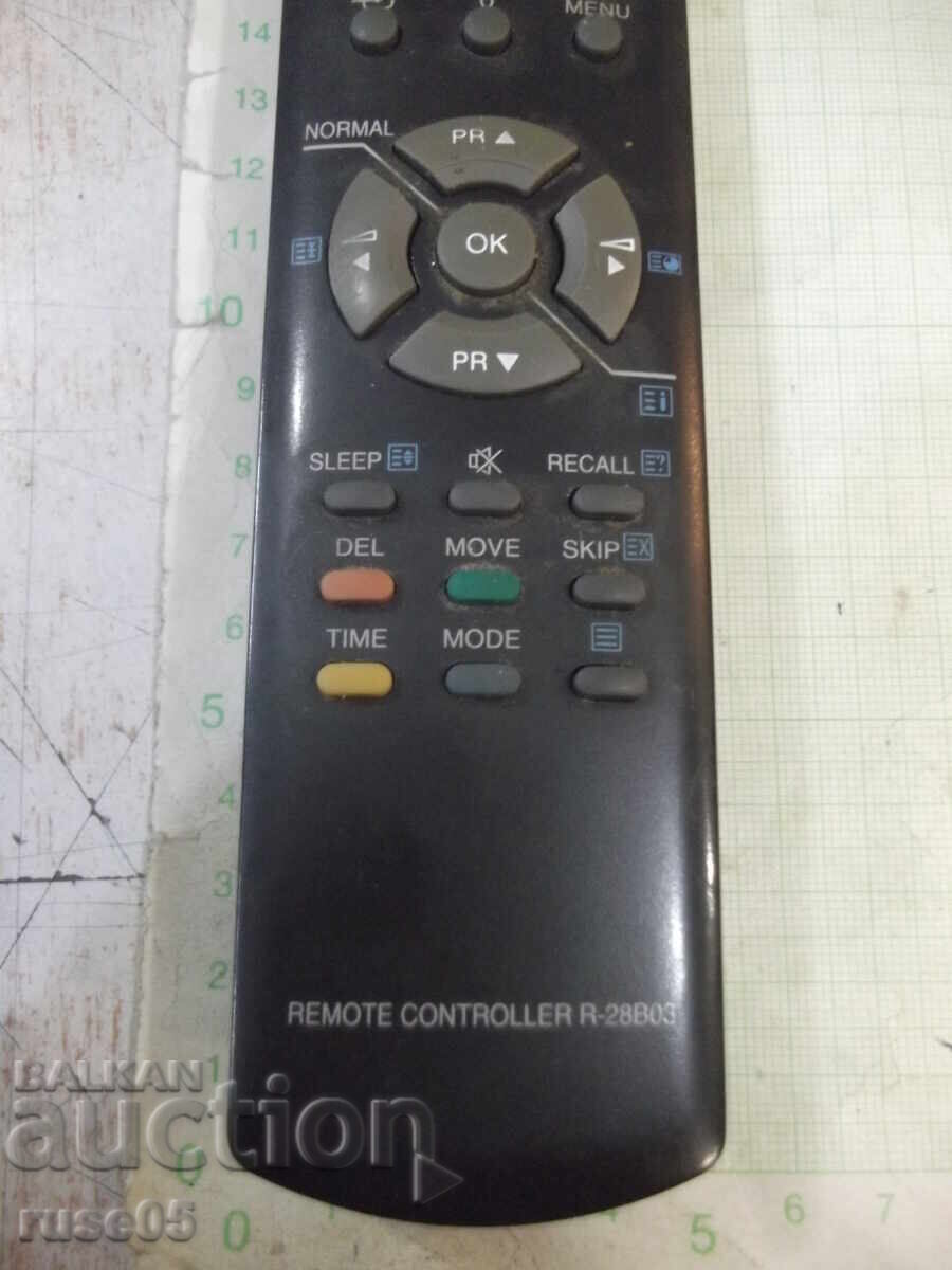 Auction  Remote "R-28B03" working