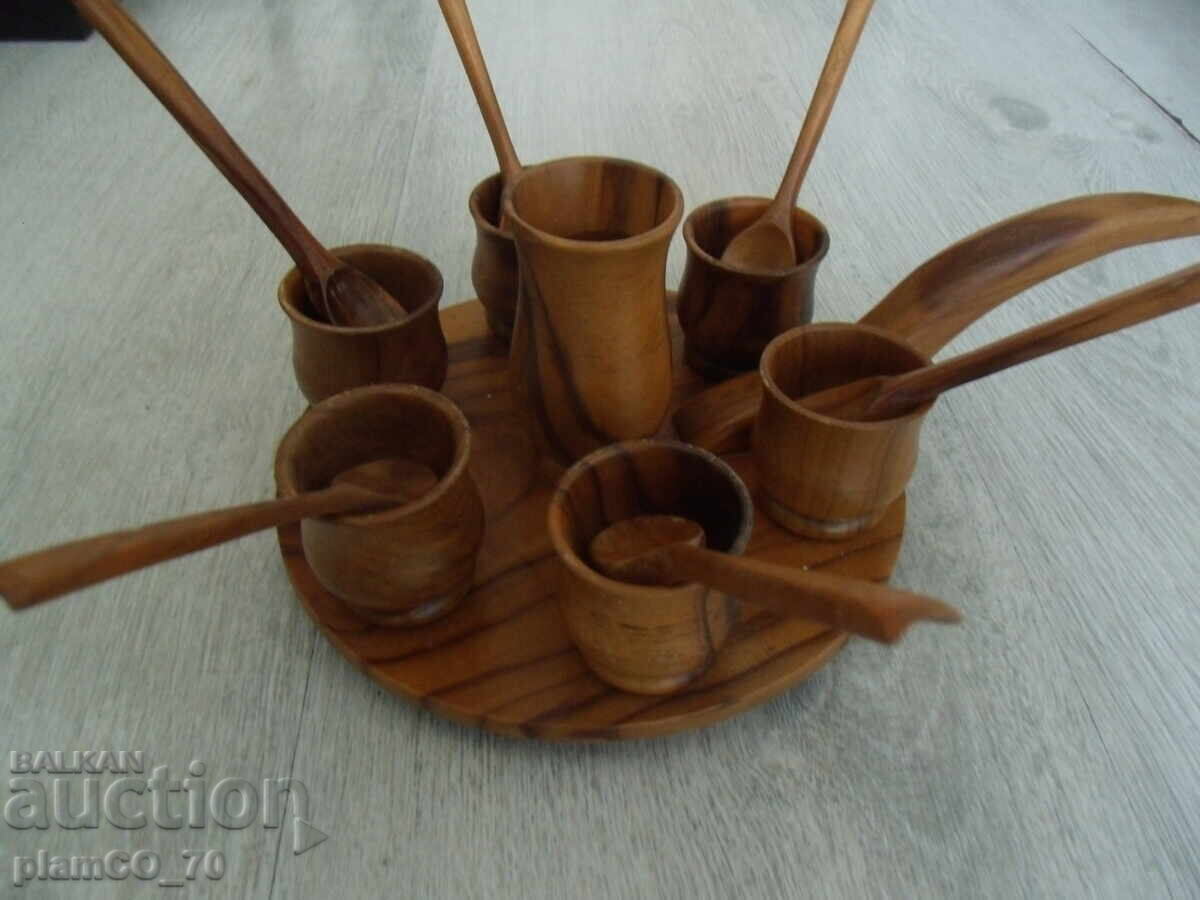 No.*7869 old wooden set / egg set with price 25.00 BGN | € 12.78 No.*7869 old wooden set / egg set with price 25.00 BGN | € 12.78