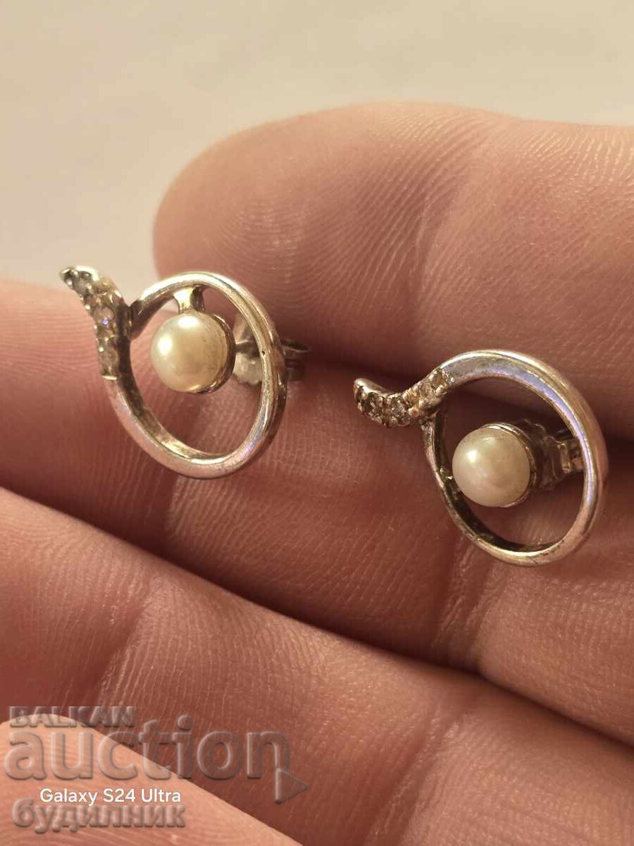 Silver earrings 925 Sample. - 5